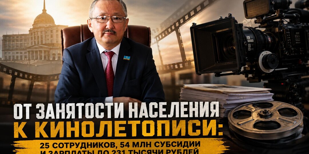 От занятости населения к кинолетописи: 25 сотрудников, 54 млн субсидии и зарплаты до 231 тысячи рублей