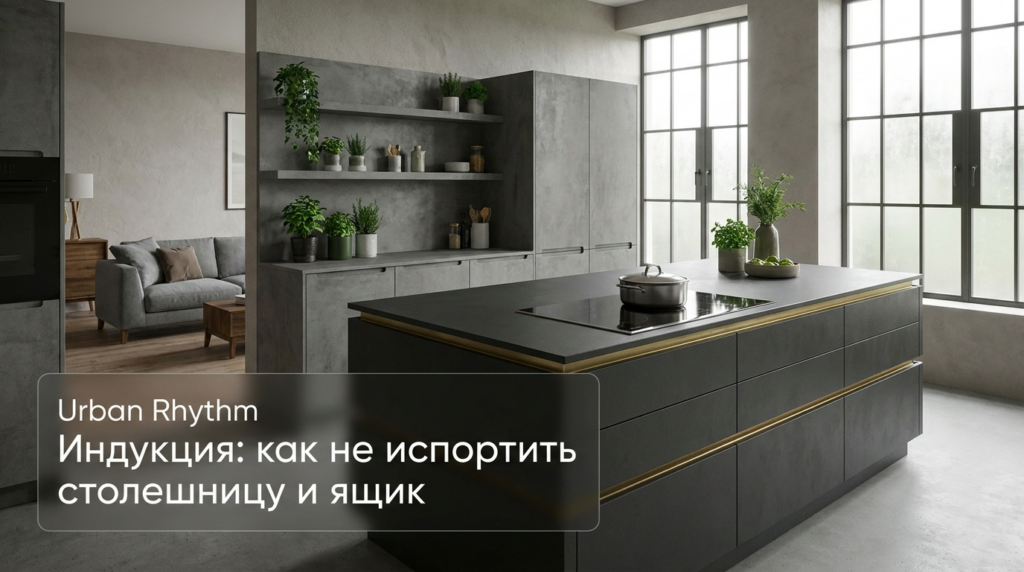    Основные требования к вентиляции и размерам при установке индукционной плиты. MDKUHNY