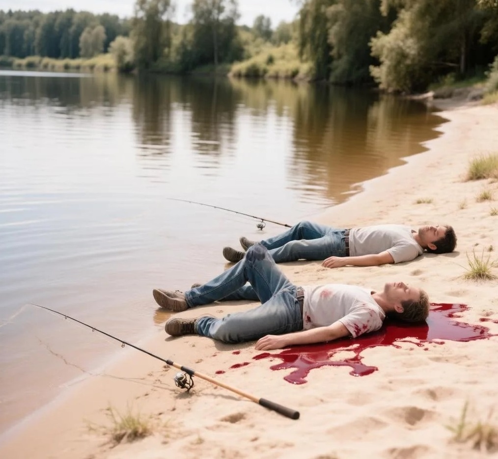 Изображение сгенерировано нейросетью Гигачат📷    Ранения в голову и грудь: в Волгоградской области 63-летний рыбак расправился с конкурентами
