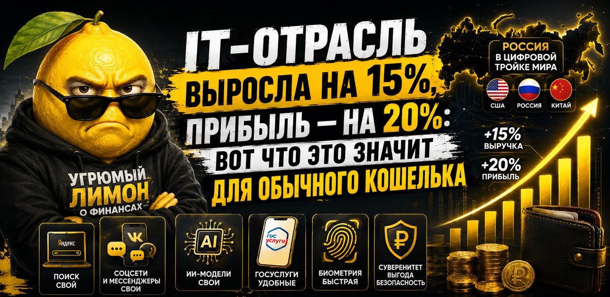 Фото: «Угрюмый лимон о финансах», dzen.ru / lemon_money
