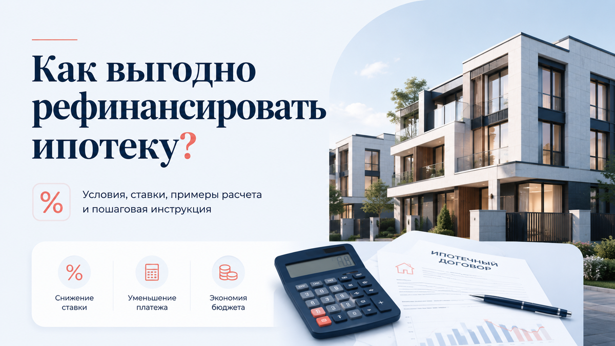 Рефинансирование ипотеки 2026