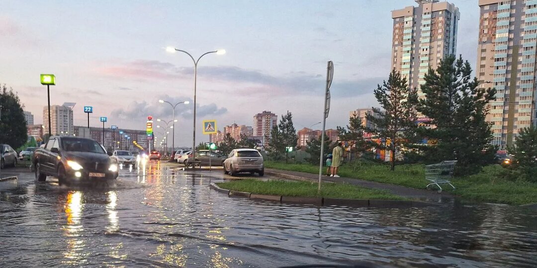 Ливни, град и сильный ветер: на Красноярск 12 июня обрушится небольшой шторм