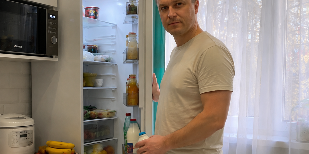 После потери работы сожитель (47 лет) начал делить холодильник на «моё» и «общее». Одна находка помогла мне увидеть всю картину целиком