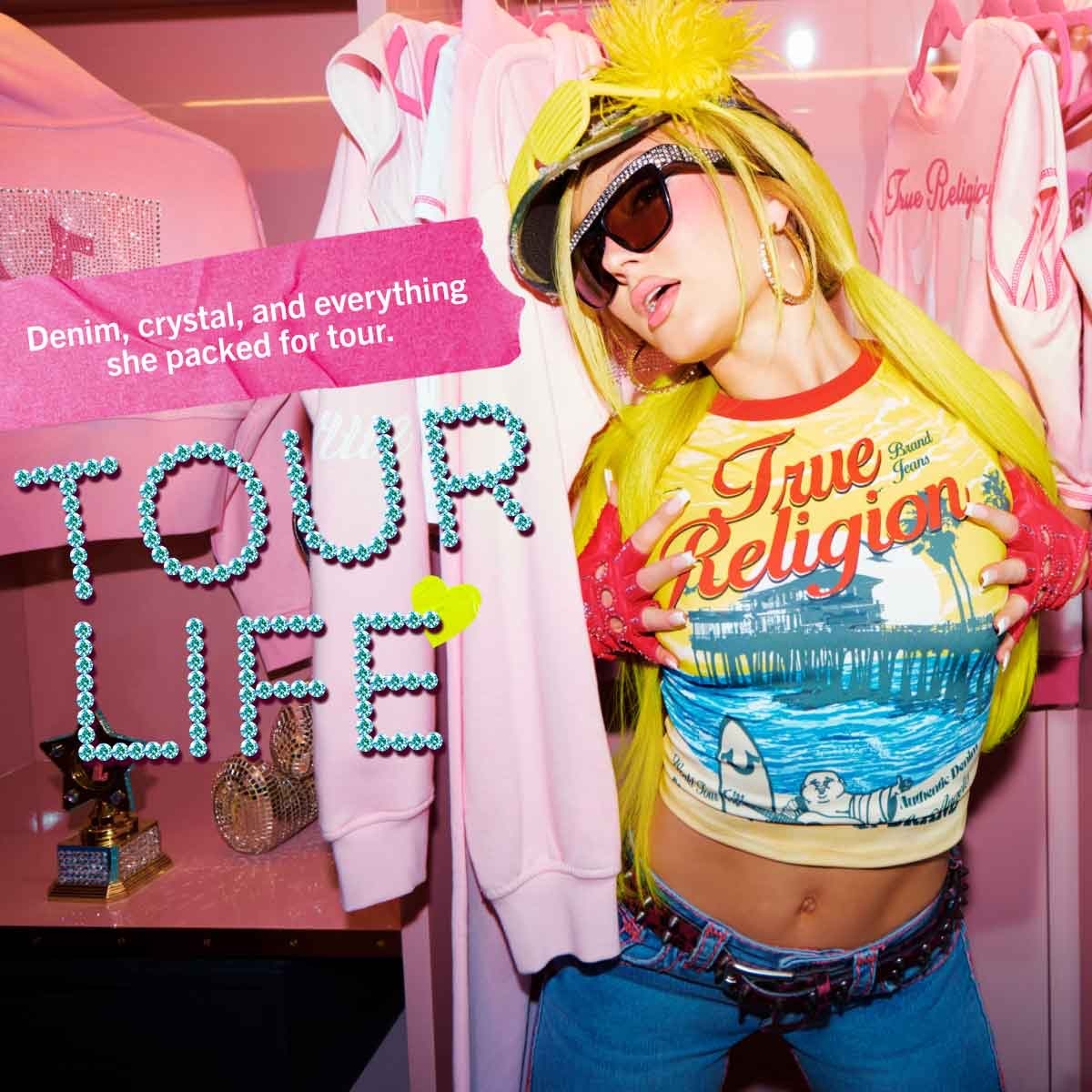    Певица Зара Ларссон создала капсульную коллекцию совместно с True Religion (фото 1)