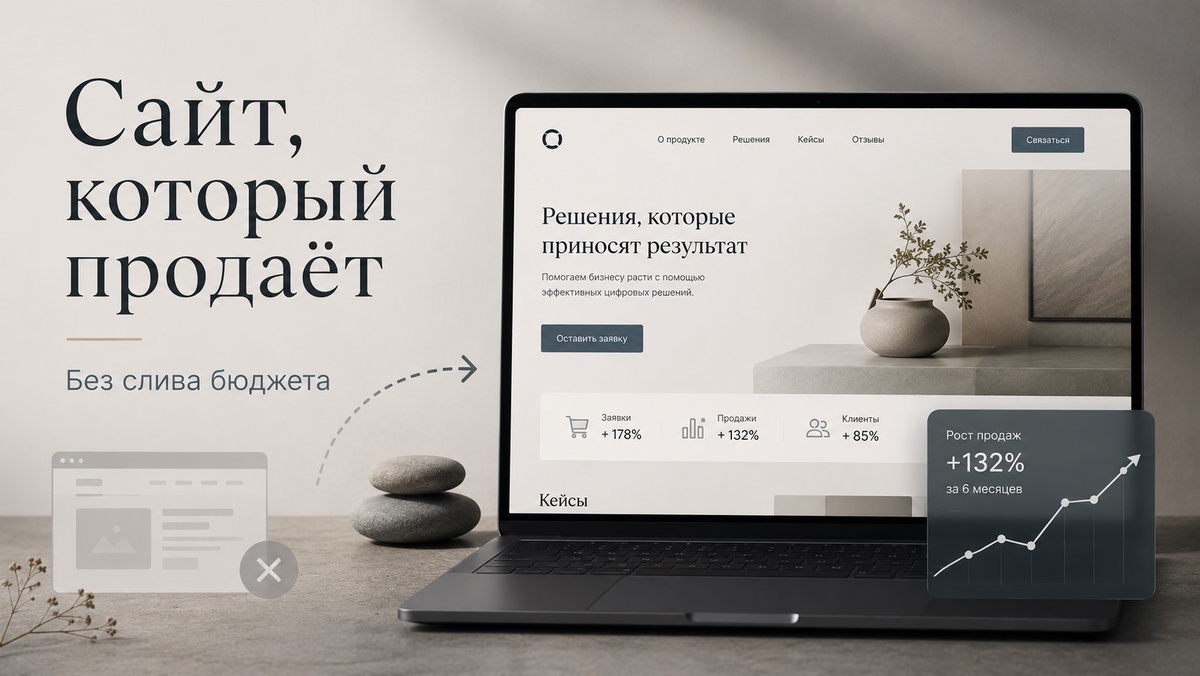 Как сделать сайт, который реально продаёт