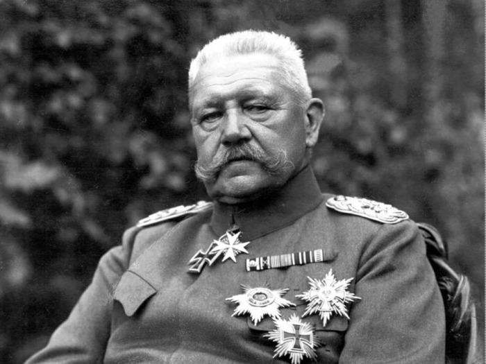  Президент Пауль фон Гинденбург