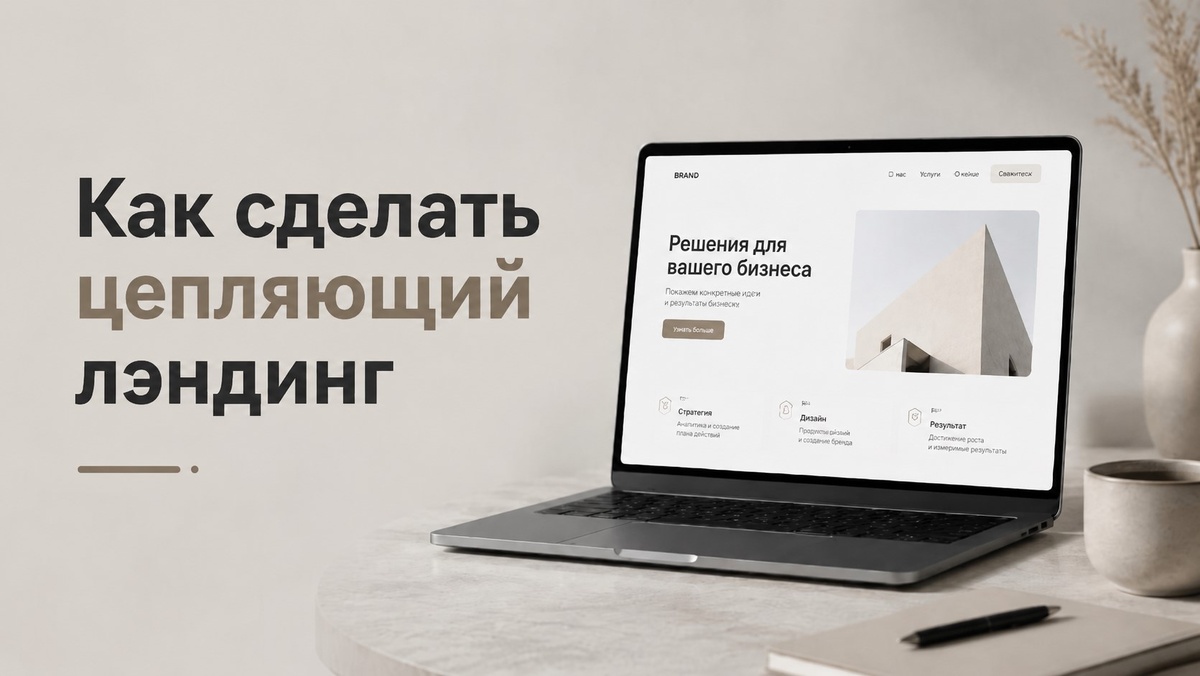Как сделать цепляющий лендинг