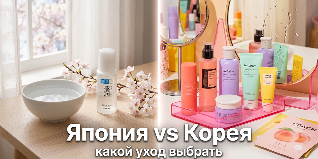 Японская vs корейская косметика: одна лечит, другая маскирует
