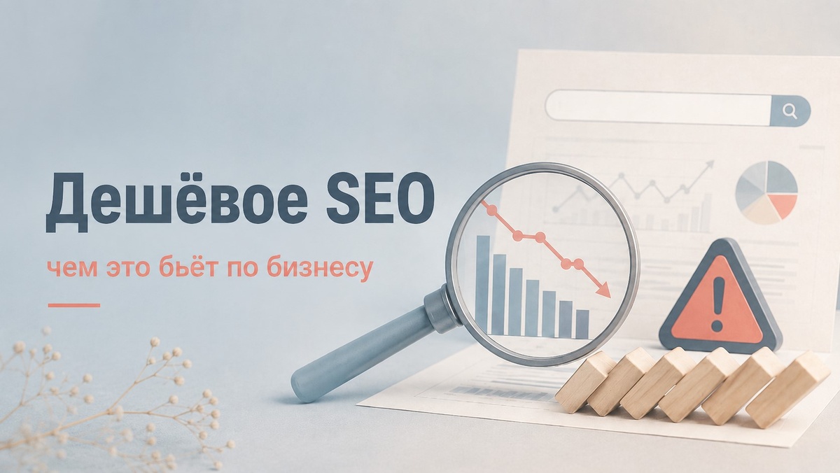 Почему дешёвое SEO почти всегда бьёт по вашему бизнесу.