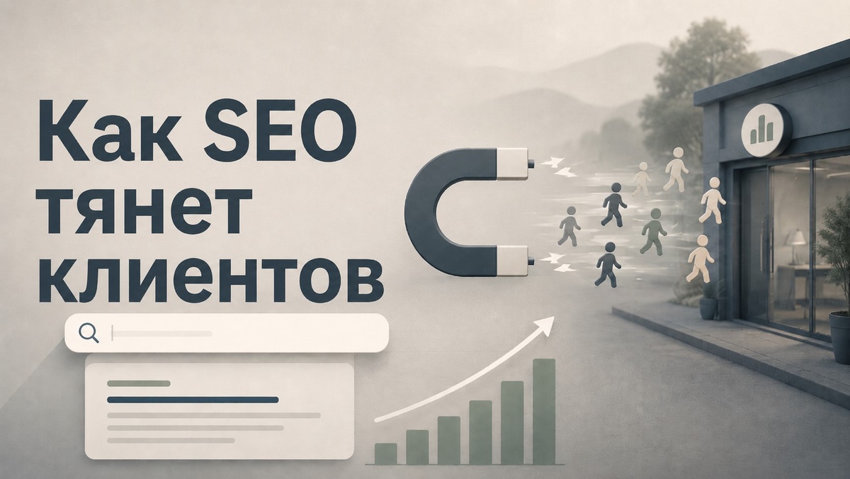 Как SEO реально тянет поток клиентов и не отпускает. 