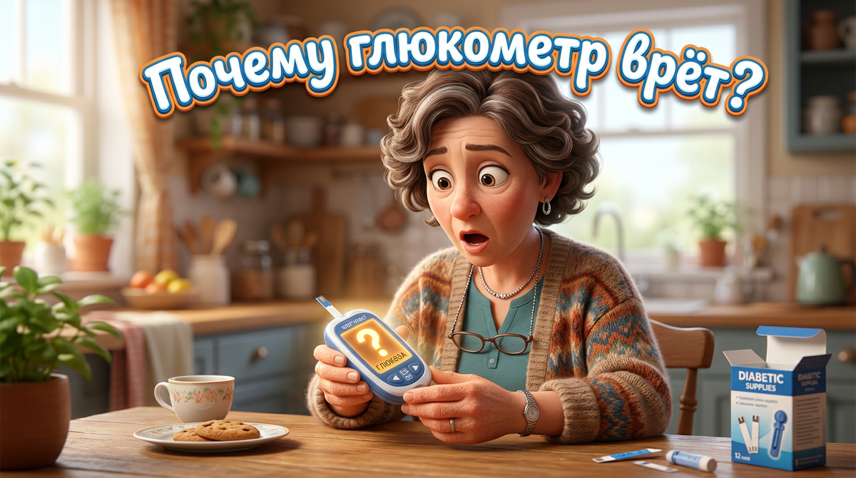 ❤️ Диабет: Почему врет глюкометр и как узнать свой истинный сахар? Инструкция по применению 