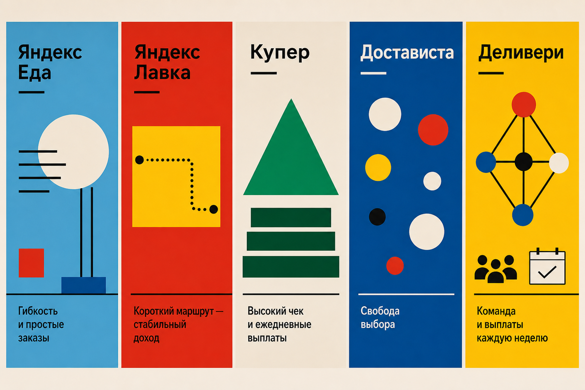 Где автокурьеру на своем авто работать комфортнее и выгоднее