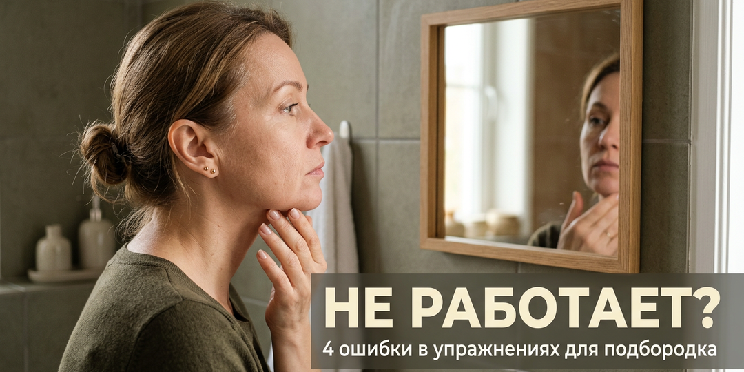 Второй подбородок без операции: что работает, а что пустая трата времени