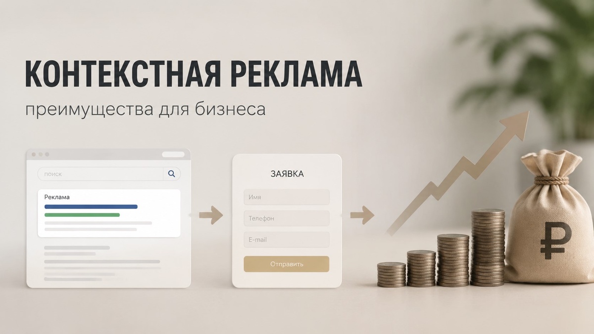 Преимущества контекстной рекламы для бизнеса.