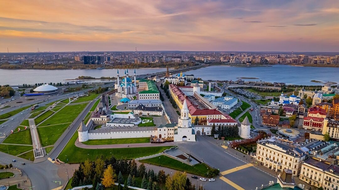 Казань Вид сверху