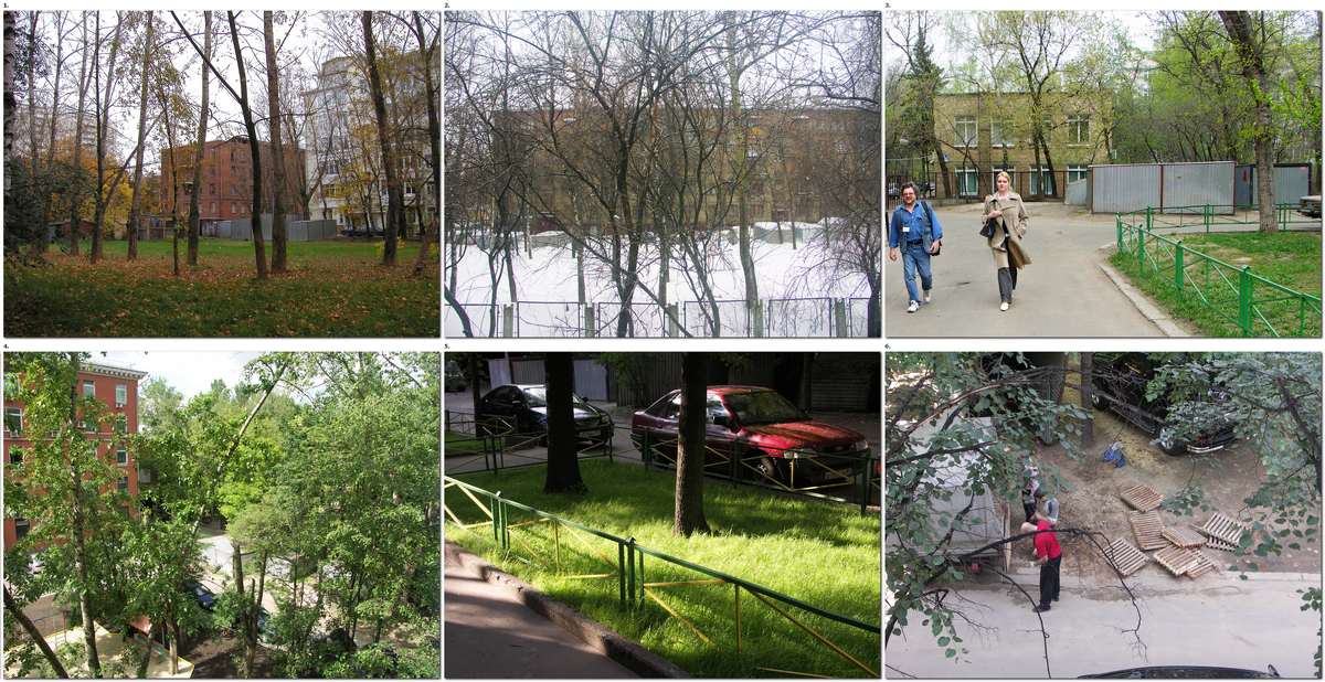 Фото автора. 1 – 2004 г., 2,3 – 2005 г., 4,5,6 – 2006 г.