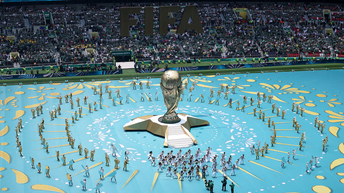   Церемония открытия ЧМ-2026. Getty Images