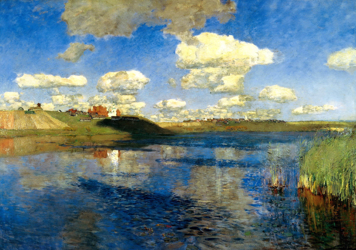 Исаак Левитан. Озеро. Русь 1899-1900. Изображение из открытых источников.