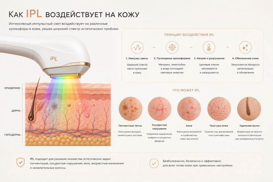                                                                                IPL (Intense Pulsed Light)