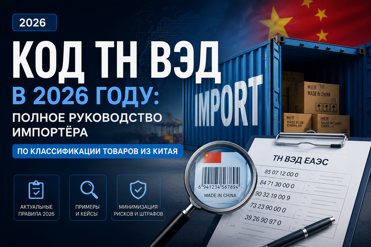 Код ТН ВЭД в 2026 году: полное руководство импортёра
