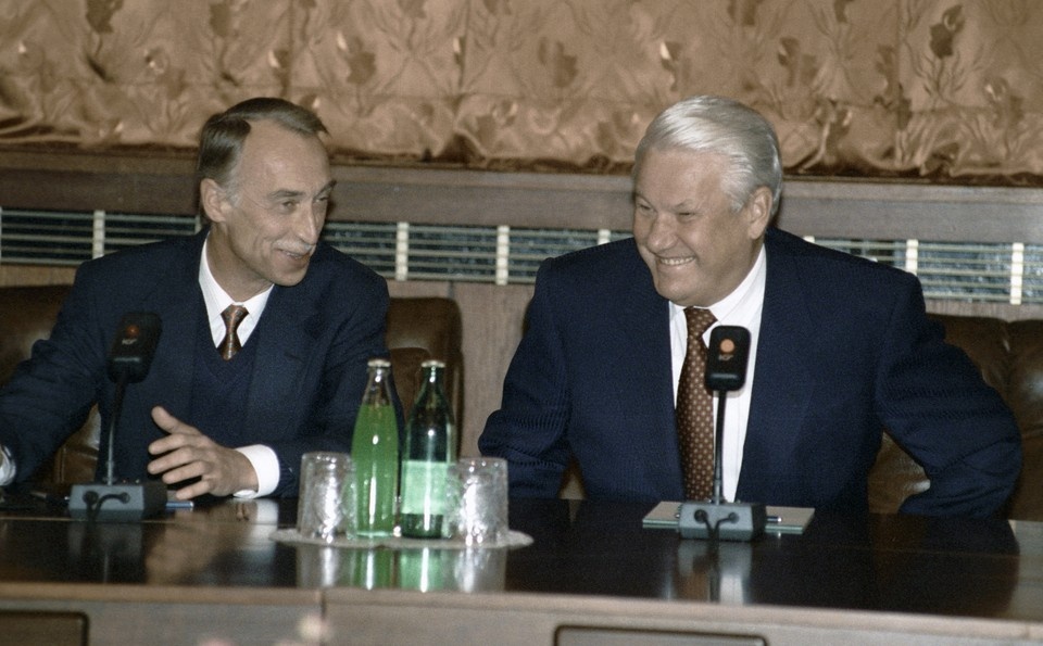    Остроумие Иванова и привлекло внимание команды Ельцина. Фото: Дмитрий ДОНСКОЙ/РИА Новости