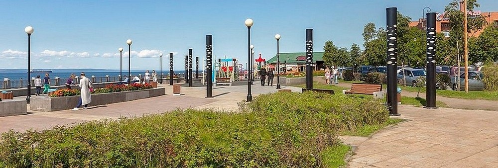 2023 год. Набережная Спортивной гавани после реконструкции
