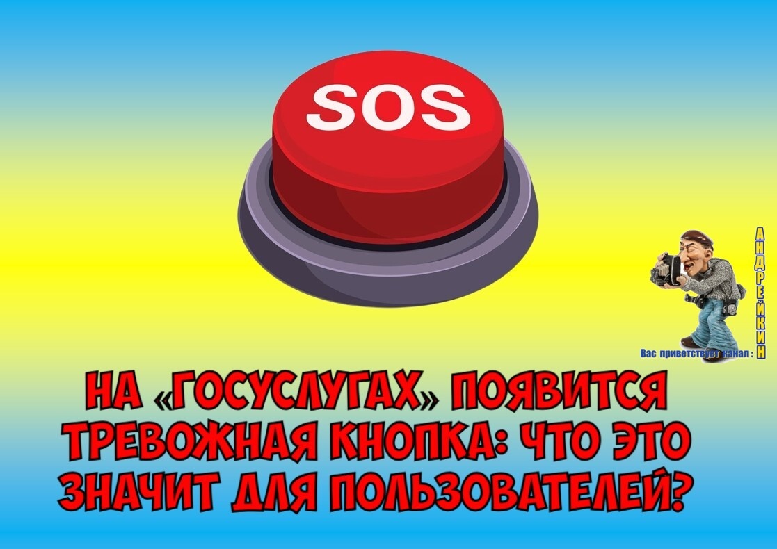 На «Госуслугах» появится тревожная кнопка