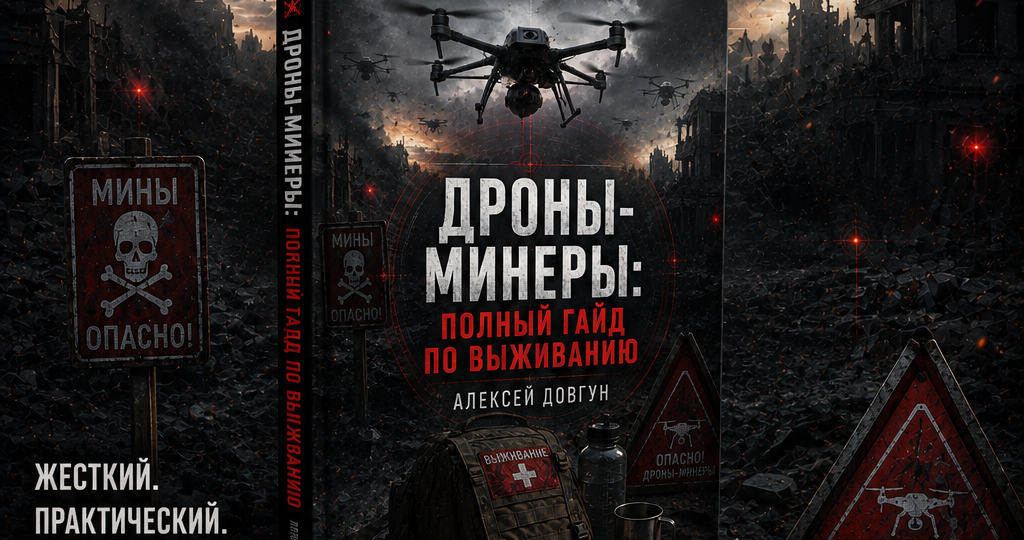 Новинка в «Библиотеке Выжившего 2.0»: «Дроны-минеры: полный гайд по выживанию»