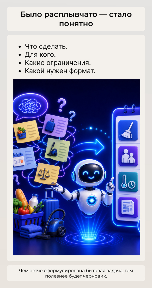 4е опоры успешного запроса к ИИ
