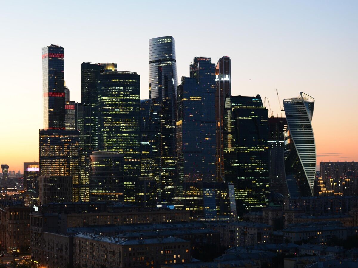    Вид на здания делового центра "Москва-сити" в Москве | © РИА Новости / Евгений Филиппов
