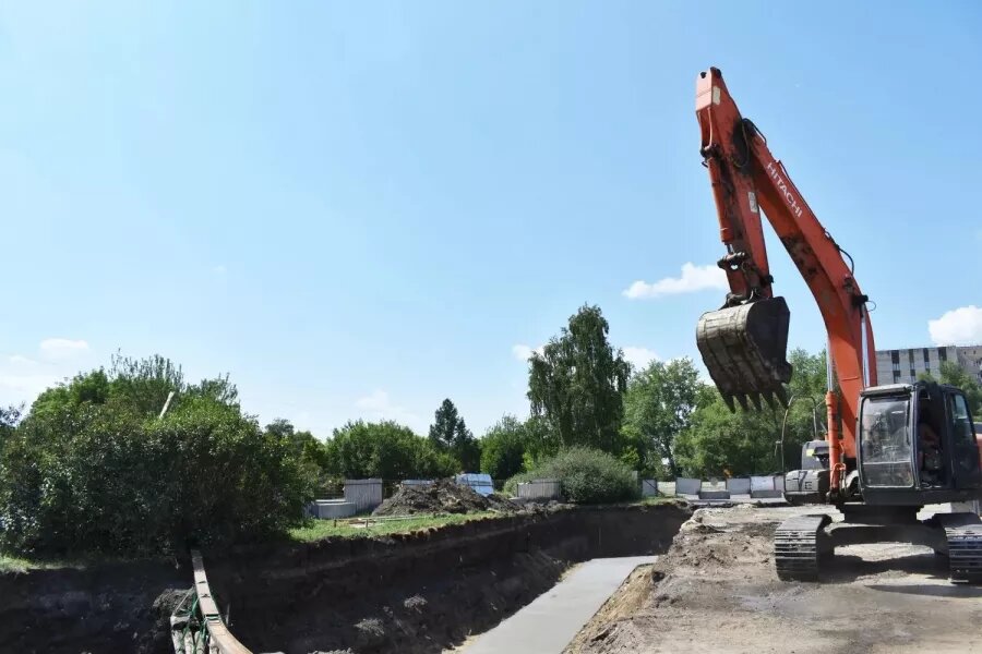 Теплосеть на ул. Казанцевых в Бийске СГК-Алтай    📷
