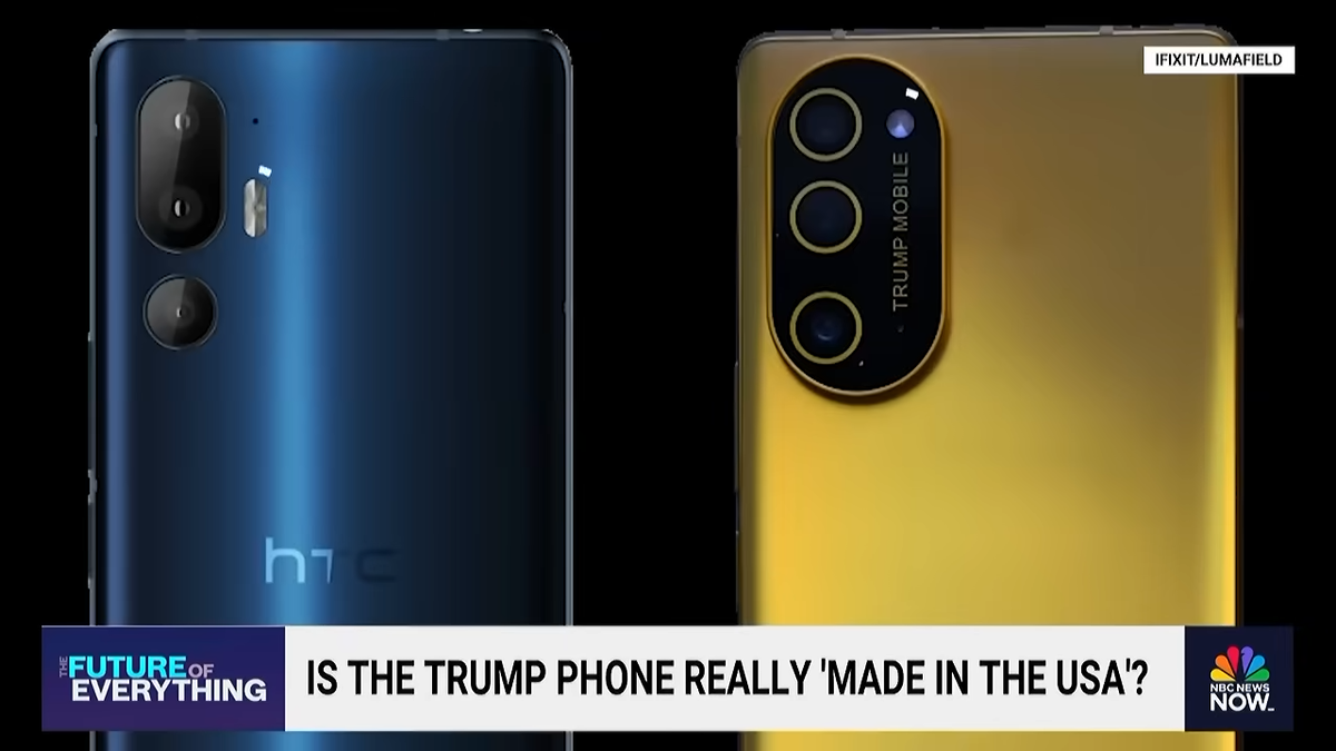    Trump Mobile T1 оказался клоном среднебюджетного смартфона HTC [ВИДЕО]