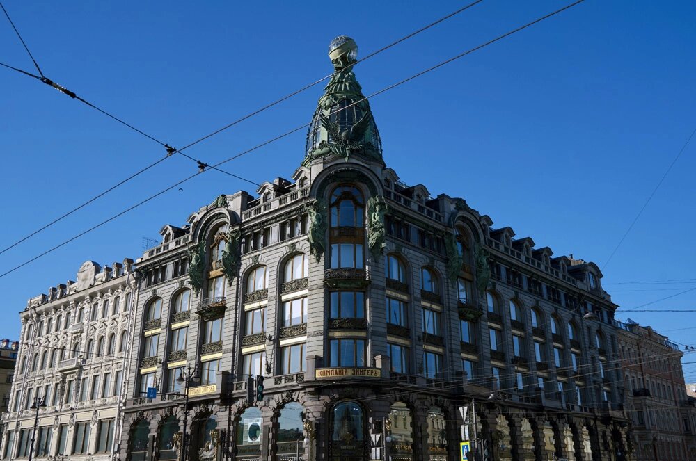    Дом Зингера в Санкт-Петербурге. Фото: РИА Новости/ Алексей Даничев