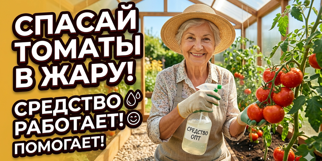 Соседка Спасает Томаты От Жары Этим Средством! Помогает Как Никогда!