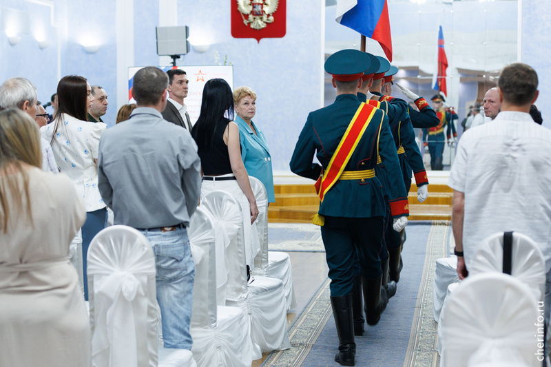   Торжественная церемония, посвященная Дню России, прошла 11 июня во Дворце Металлургов