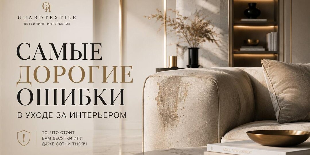Самые дорогие ошибки в уходе за интерьером
