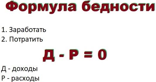 Формула бедности