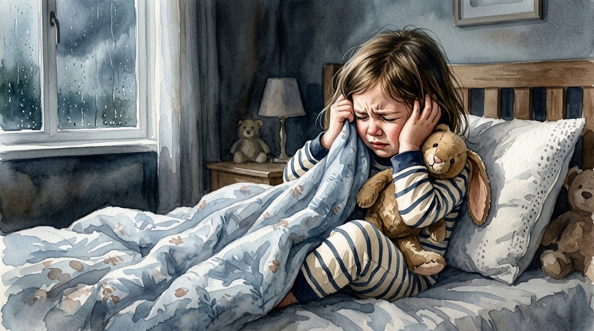    Почему ребёнок 3–6 лет боится громких звуков — грозы, салюта, пылесоса — и как бережно помочь малышу справиться со страхом, не заставляя и не обесценивая. Редакция Сказочного леса