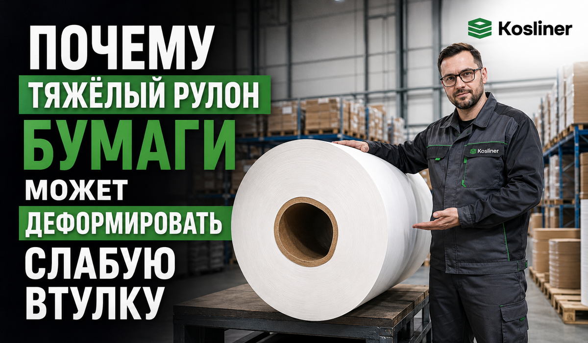 Картонная втулка от производителя