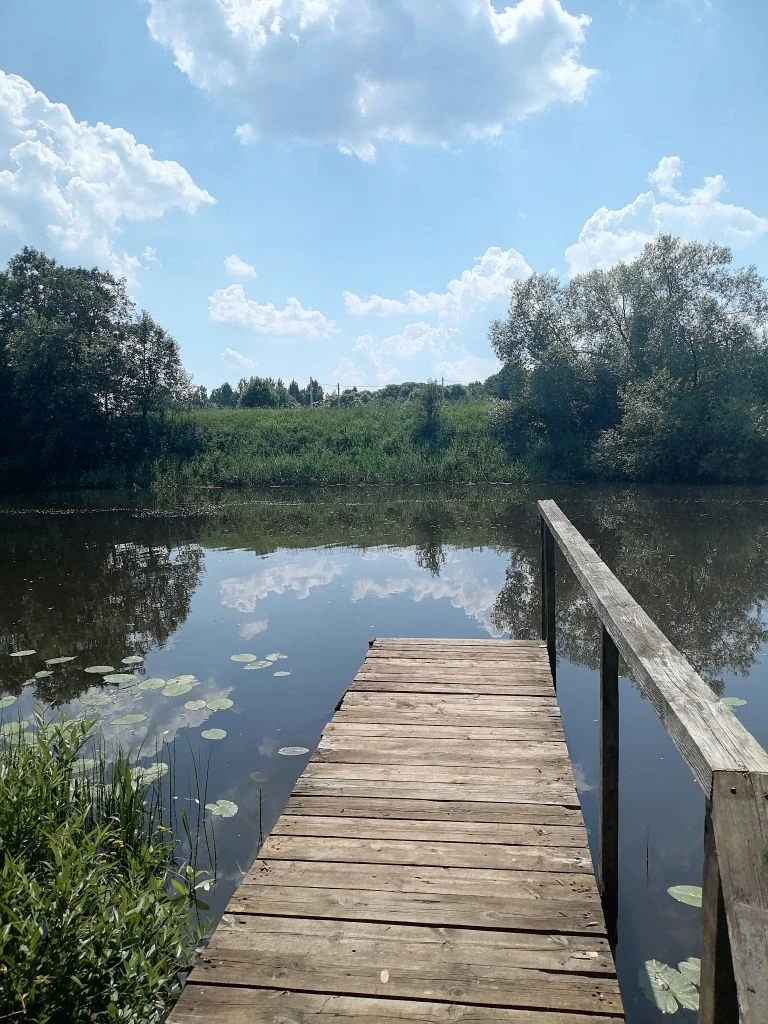 Наш мостик на реке.