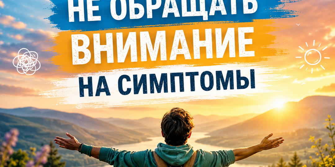 НЕВРОЗ. КАК НЕ ОБРАЩАТЬ ВНИМАНИЕ НА СИМПТОМЫ?