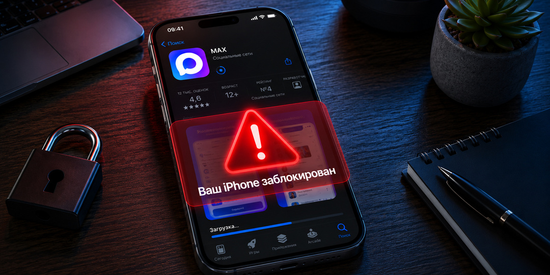 Почему нельзя устанавливать МАКС на iPhone через чужой аккаунт