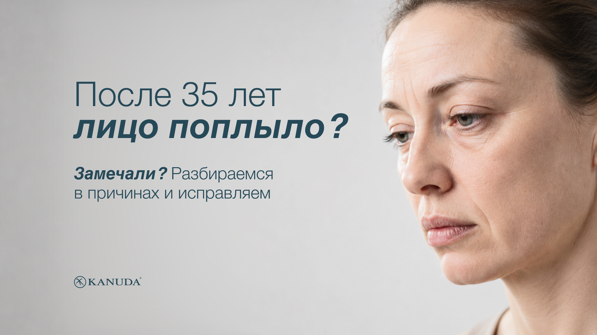 После 35 лет лицо поплыло? 