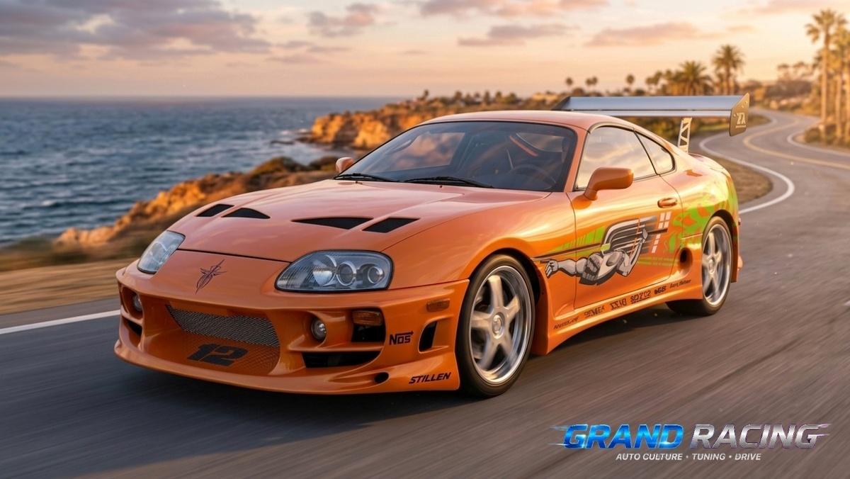 Художественная визуализация проекта: Supra A80 на основе на официальных референсных материалах. Автор: Grand Racing  /Ai