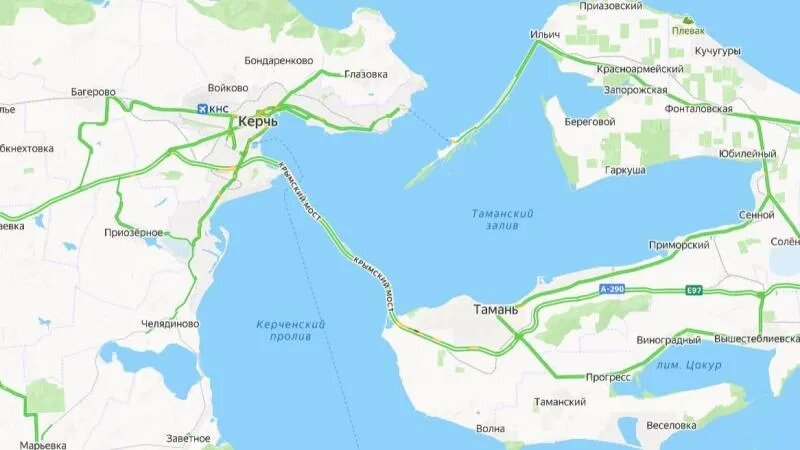 Крымский мост сейчас: ситуация 12 июня на 14 часов