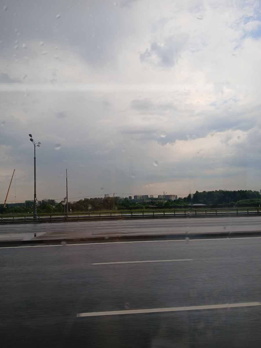 Капли дождя. Москва, июнь 2026г.