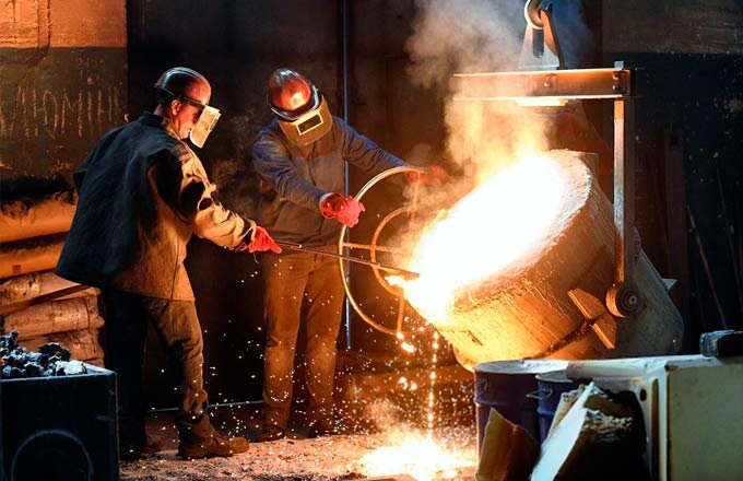 Россия смогла сохранить свое металлургическое производство.