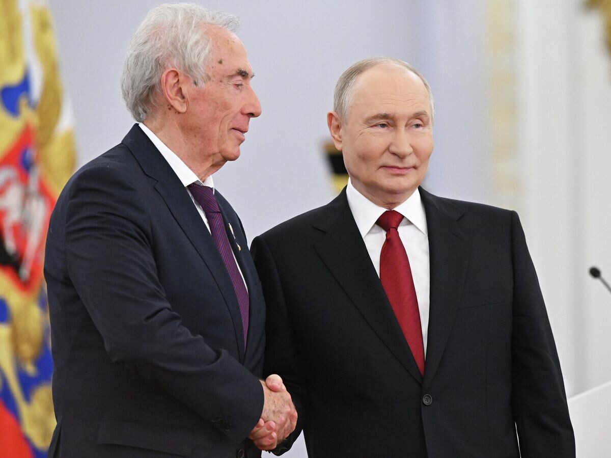    Вручение Госпремий РФ и медалей Героя Труда© РИА Новости . Сергей Бобылев