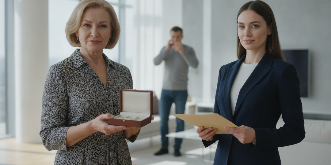 – Я продам золото твоей матери ради бизнеса сына! – решила свекровь. Моё заявление в полицию о краже мигом отправло её под суд.