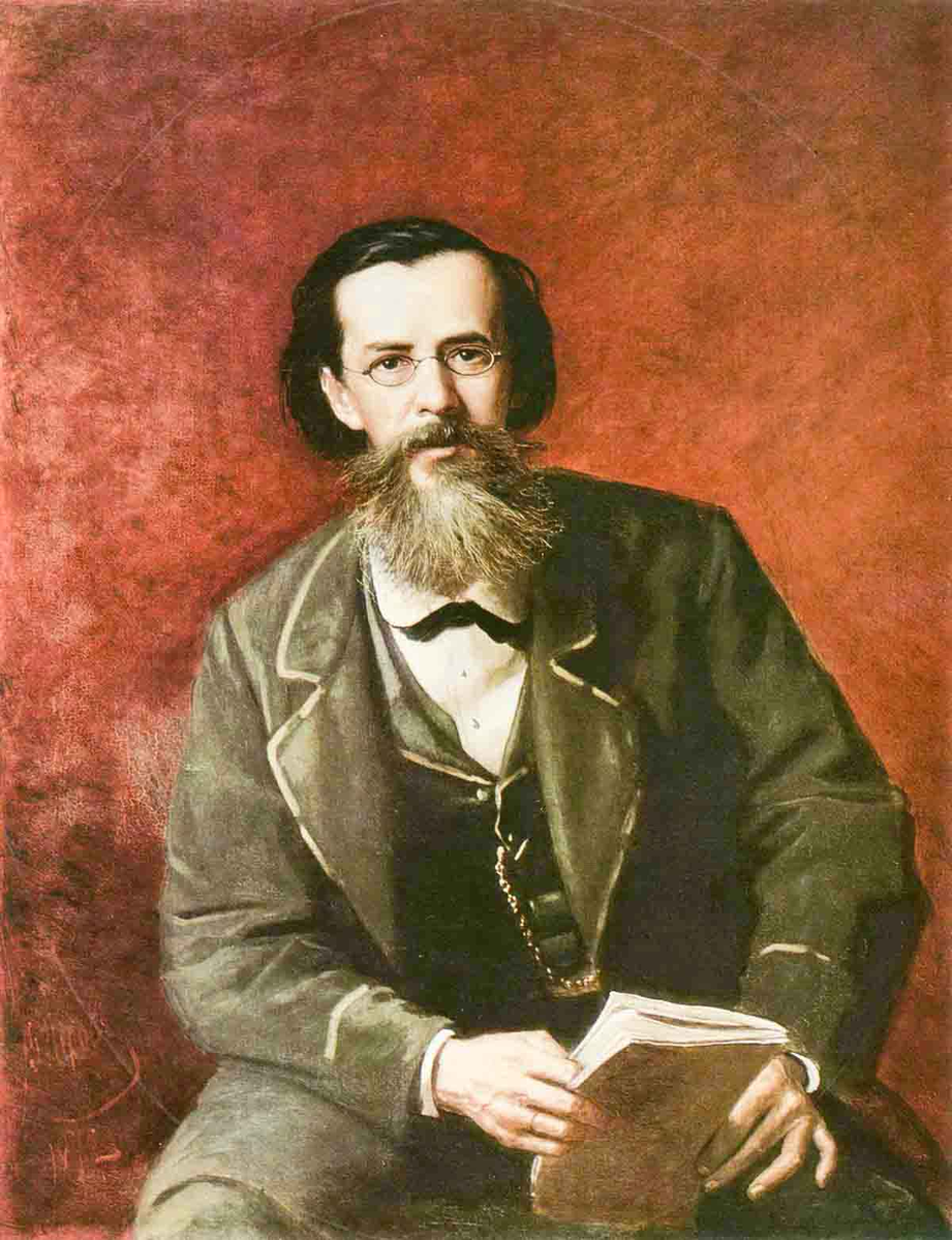 В.Г. Перов. Портрет А.Н. Майкова. 1872 год